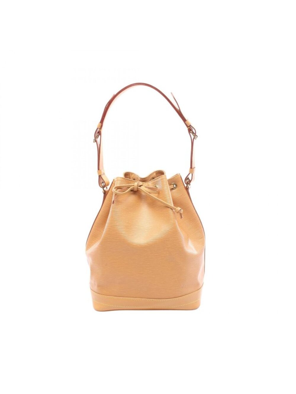 Louis Vuitton Shoulder Bag Noe Winnipeg Beige Leather Noe